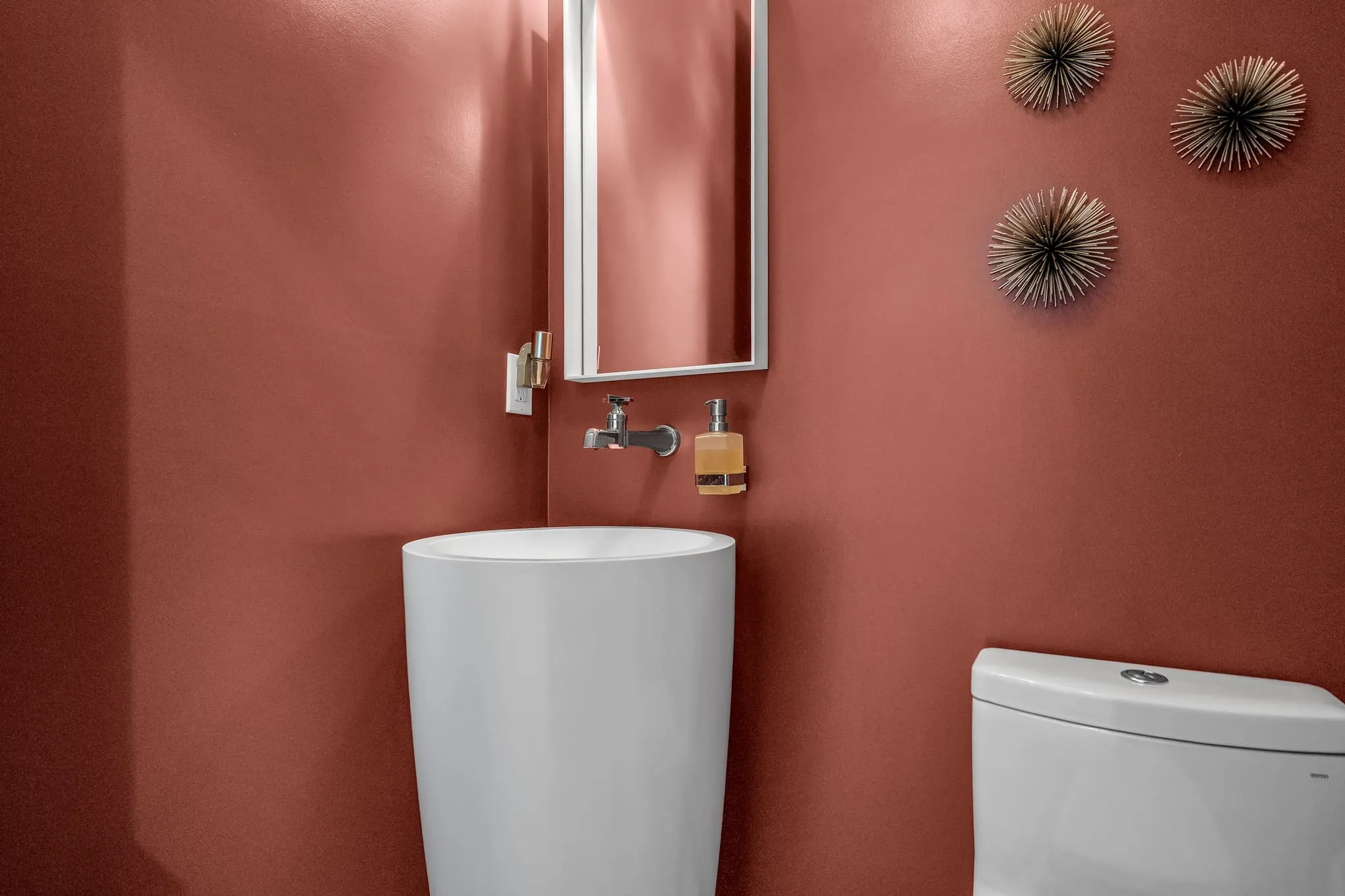 Bathroom with a walk-in shower