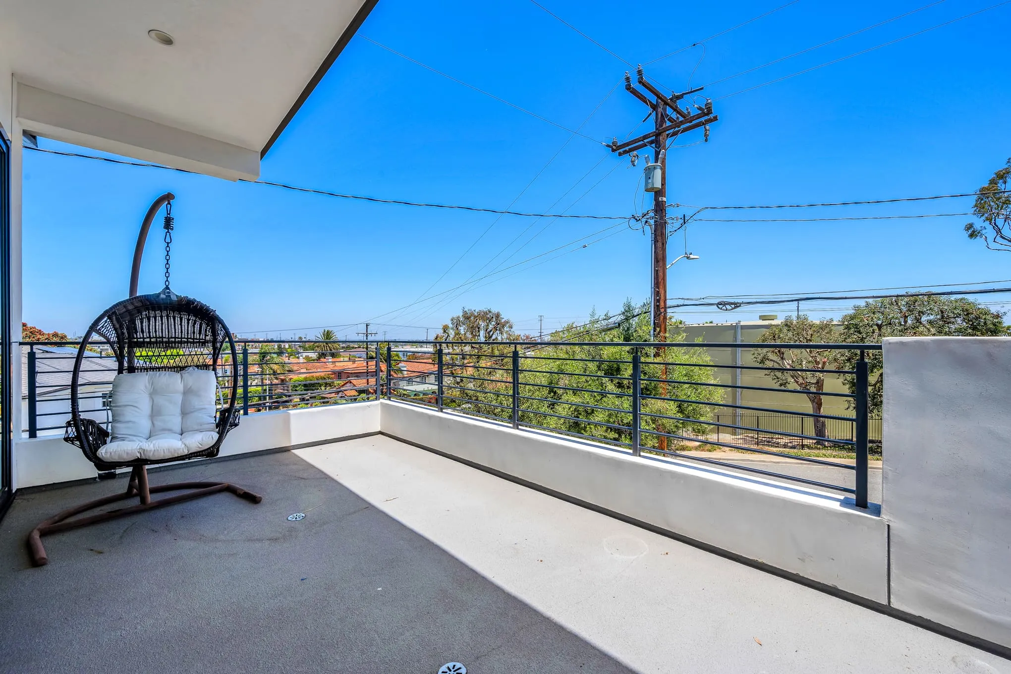 Rooftop deck